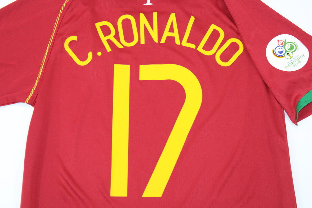 Portugal 2006/08 World Cup Quarter Final Home Shirt