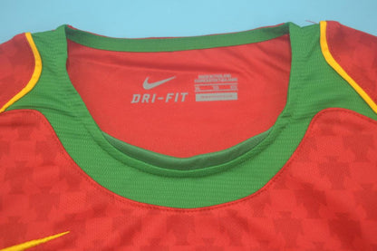 Maillot domicile finale Euro Portugal 2004/06
