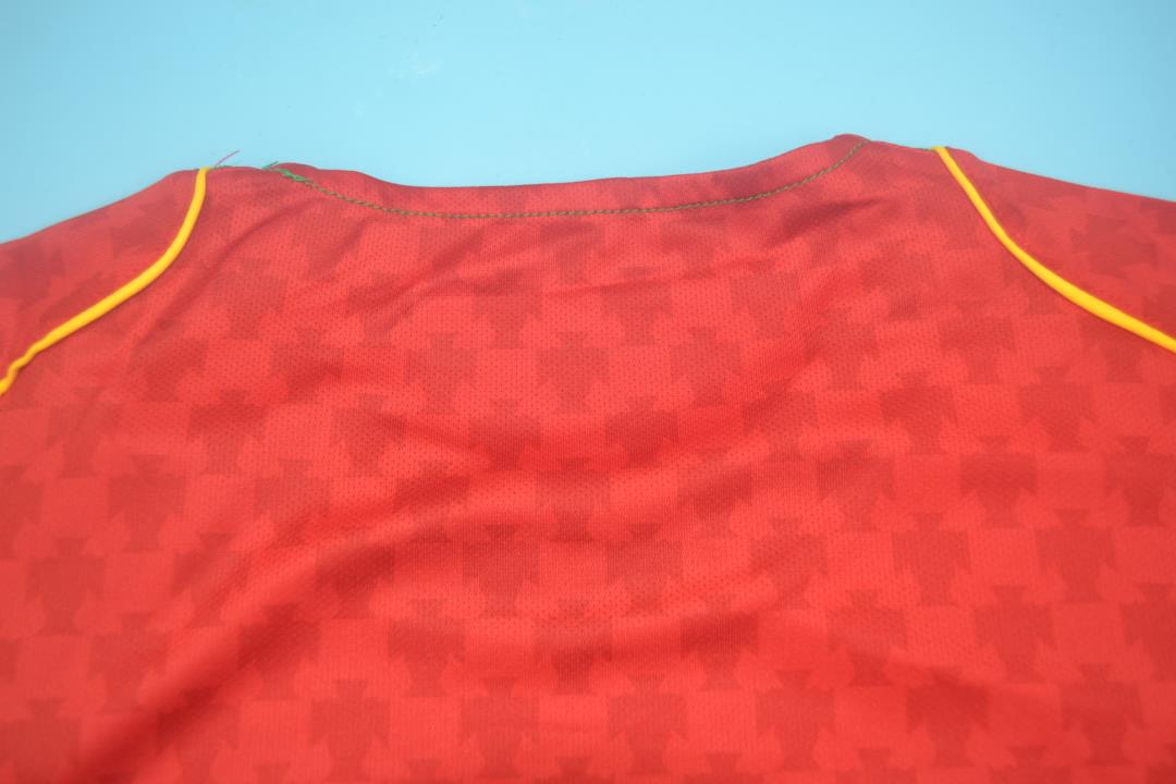 Maillot domicile finale Euro Portugal 2004/06