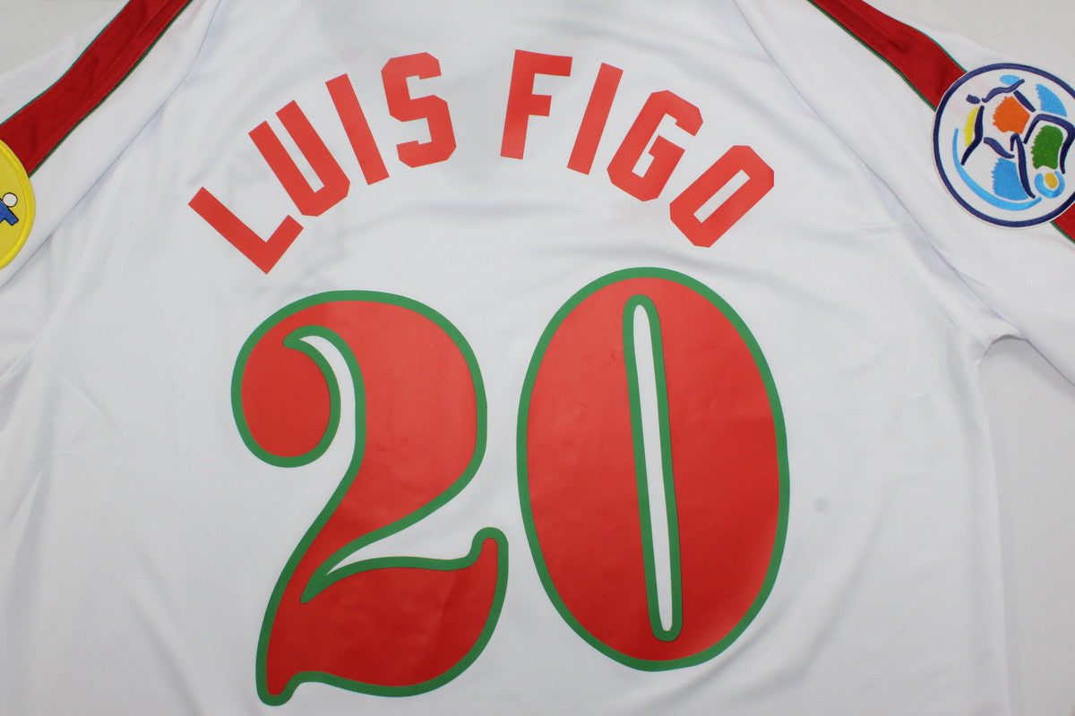 Portugal camiseta visitante 1996/97