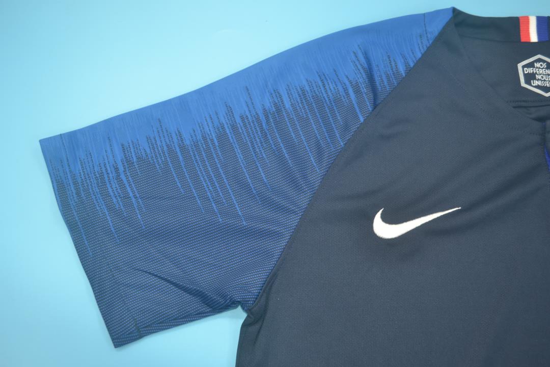 Camiseta de la primera equipación de la Copa del Mundo de Francia 2018/19