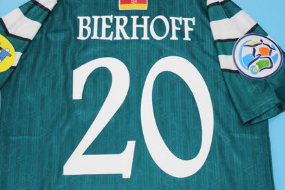 Camiseta de visitante de Alemania 1996/98