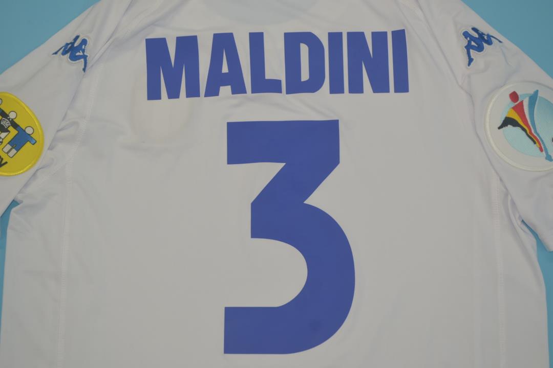Maillot extérieur Italie 2000/02