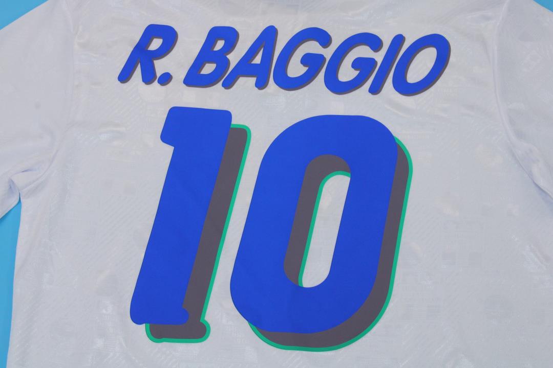 Camiseta de visitante de Italia 1994