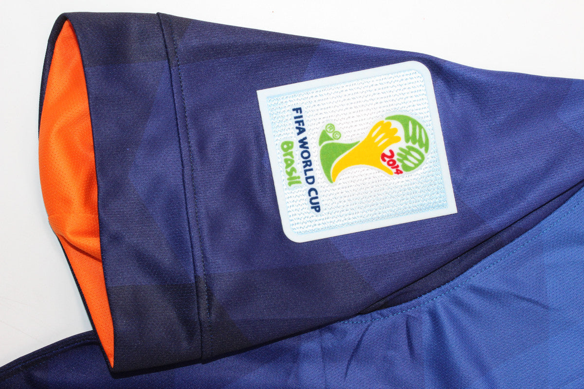 Camiseta visitante de Países Bajos 2014/15