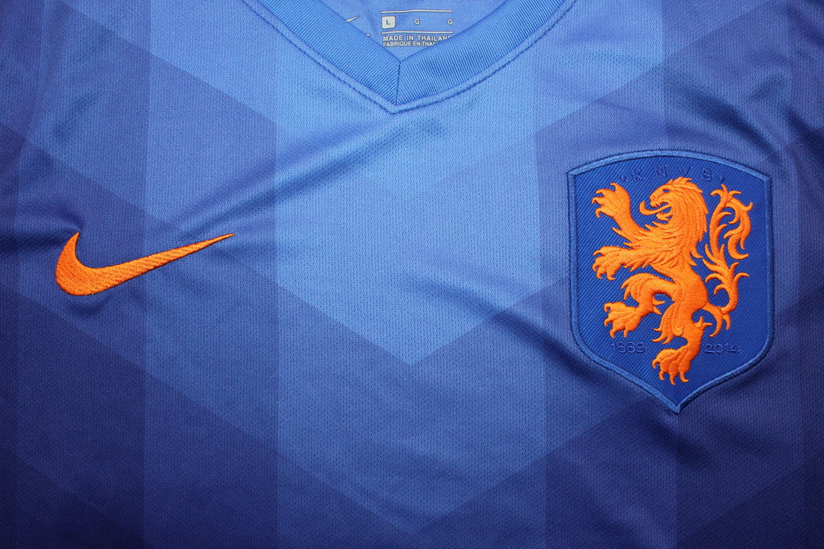 Camiseta visitante de Países Bajos 2014/15