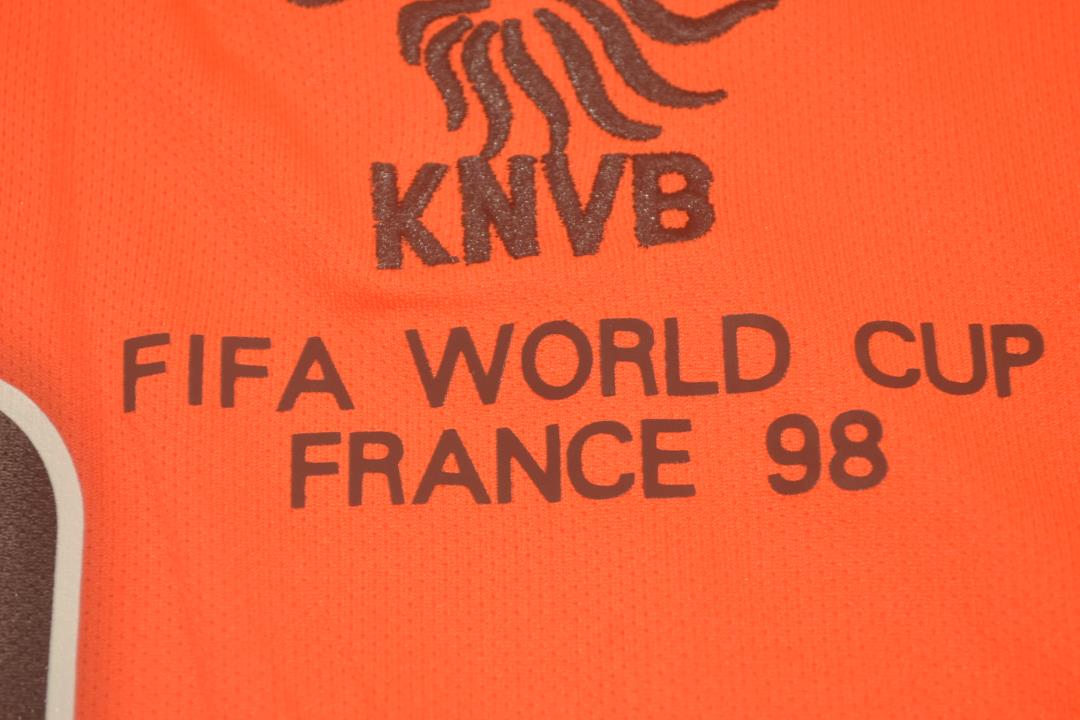 Países Bajos 1998/00 Camiseta Local Copa del Mundo