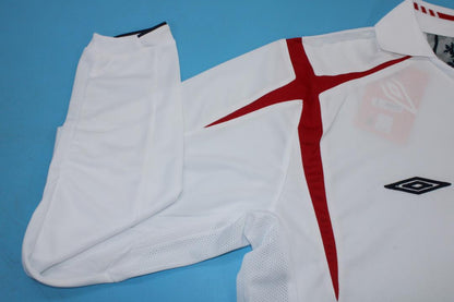 Maillot domicile manches longues Angleterre 2005/07