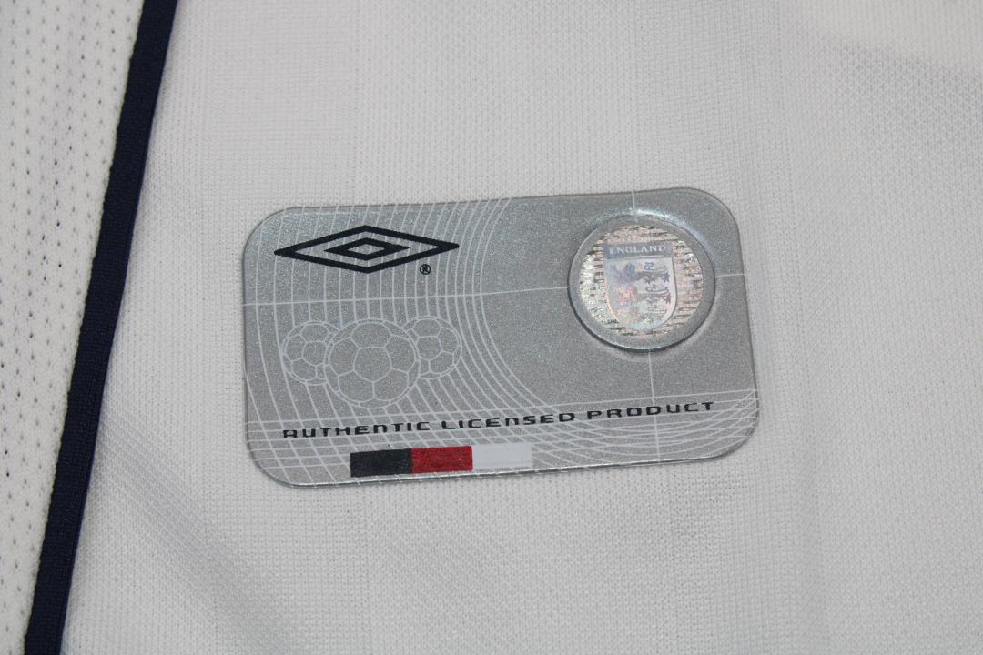 Camiseta de local de Inglaterra 2001/03