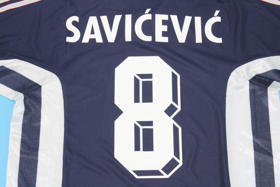 Camiseta de Local de Yugoslavia para la Copa del Mundo 1998/00