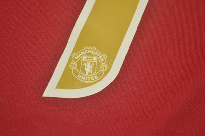 Camiseta de local de manga larga del Manchester United 2006/07