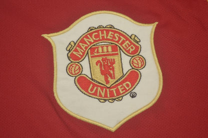 Camiseta de local de manga larga del Manchester United 2006/07
