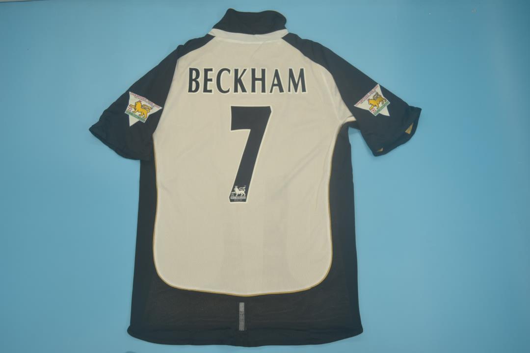 Camiseta reversible de visitante/tercera del Manchester United 2001/02