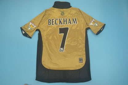 Camiseta reversible de visitante/tercera del Manchester United 2001/02
