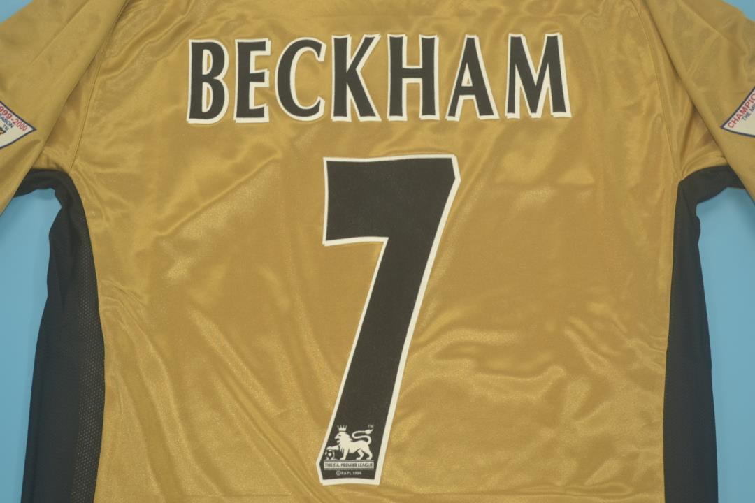 Camiseta reversible de visitante/tercera del Manchester United 2001/02