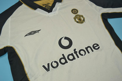 Camiseta reversible de visitante/tercera del Manchester United 2001/02
