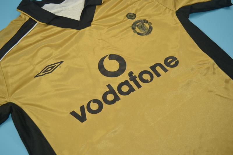 Camiseta reversible de visitante/tercera del Manchester United 2001/02