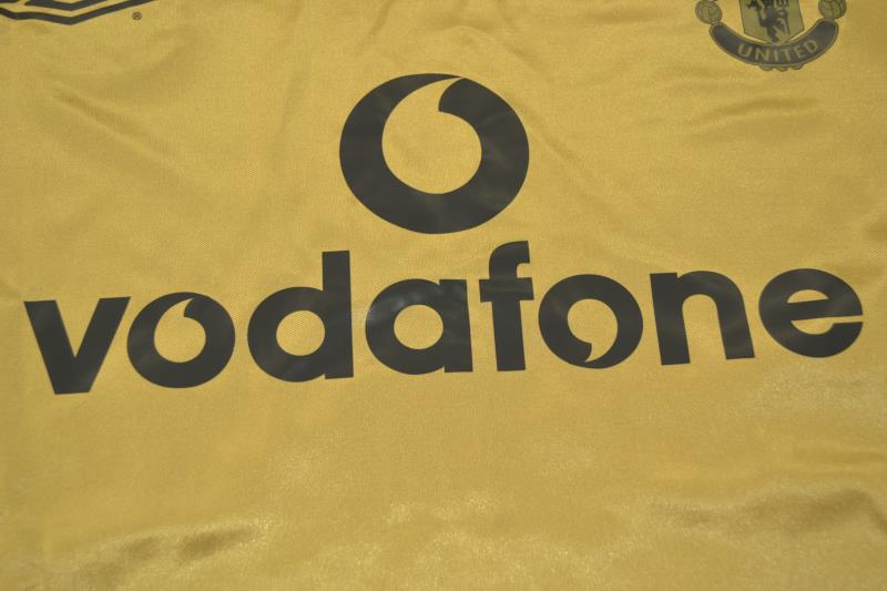 Camiseta reversible de visitante/tercera del Manchester United 2001/02