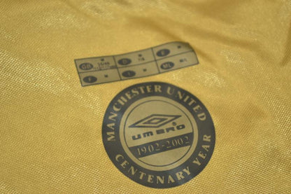 Camiseta reversible de visitante/tercera del Manchester United 2001/02