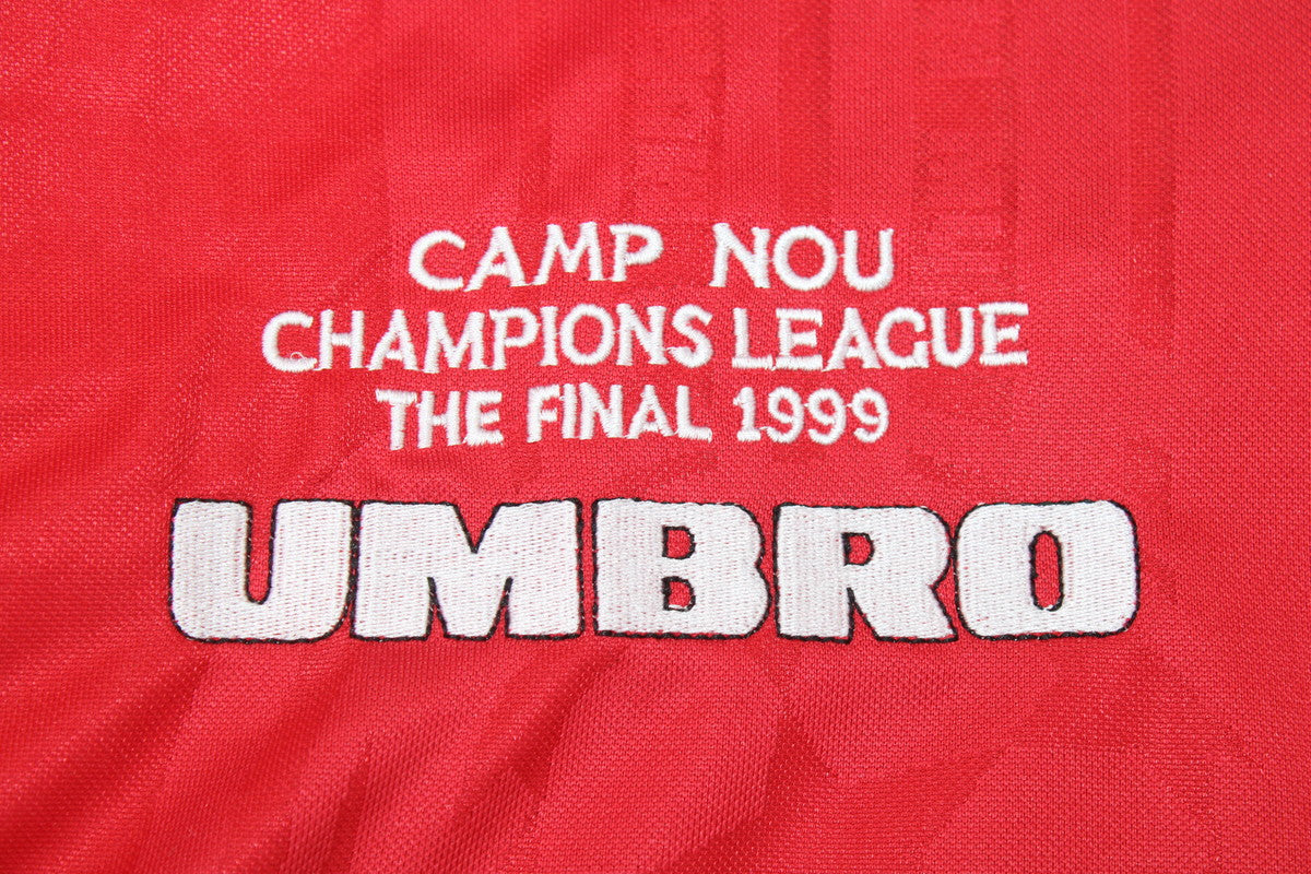 Maillot Domicile Manches Longues Manchester United Finale LDC 1999/00