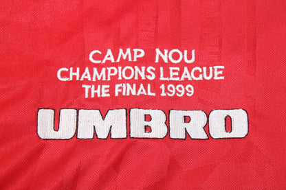 Maillot Domicile Manches Longues Manchester United Finale LDC 1999/00