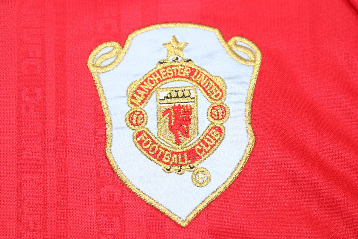 Maillot Domicile Manches Longues Manchester United Finale LDC 1999/00