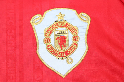 Maillot Domicile Manches Longues Manchester United Finale LDC 1999/00