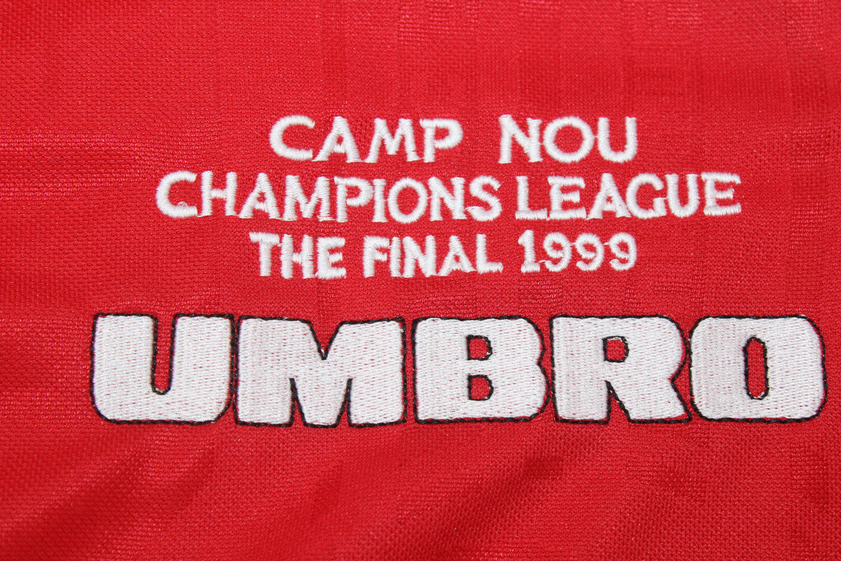 Camiseta Local Manchester United Final UCL 1999/00