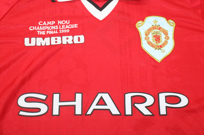 Camiseta Local Manchester United Final UCL 1999/00