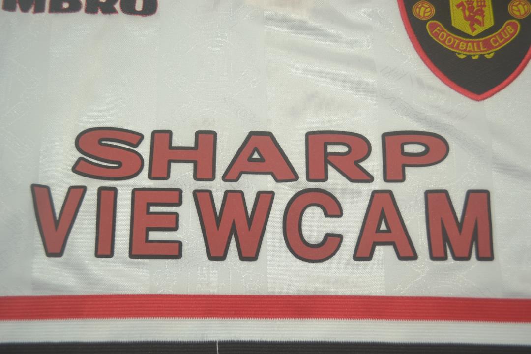 Camiseta de manga larga de visitante del Manchester United 1997/99