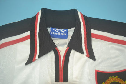 Camiseta de manga larga de visitante del Manchester United 1997/99