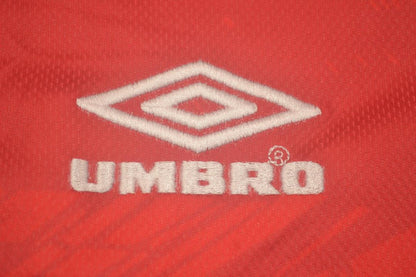 Manchester United 1994/96 Long Sleeves Home Shirt