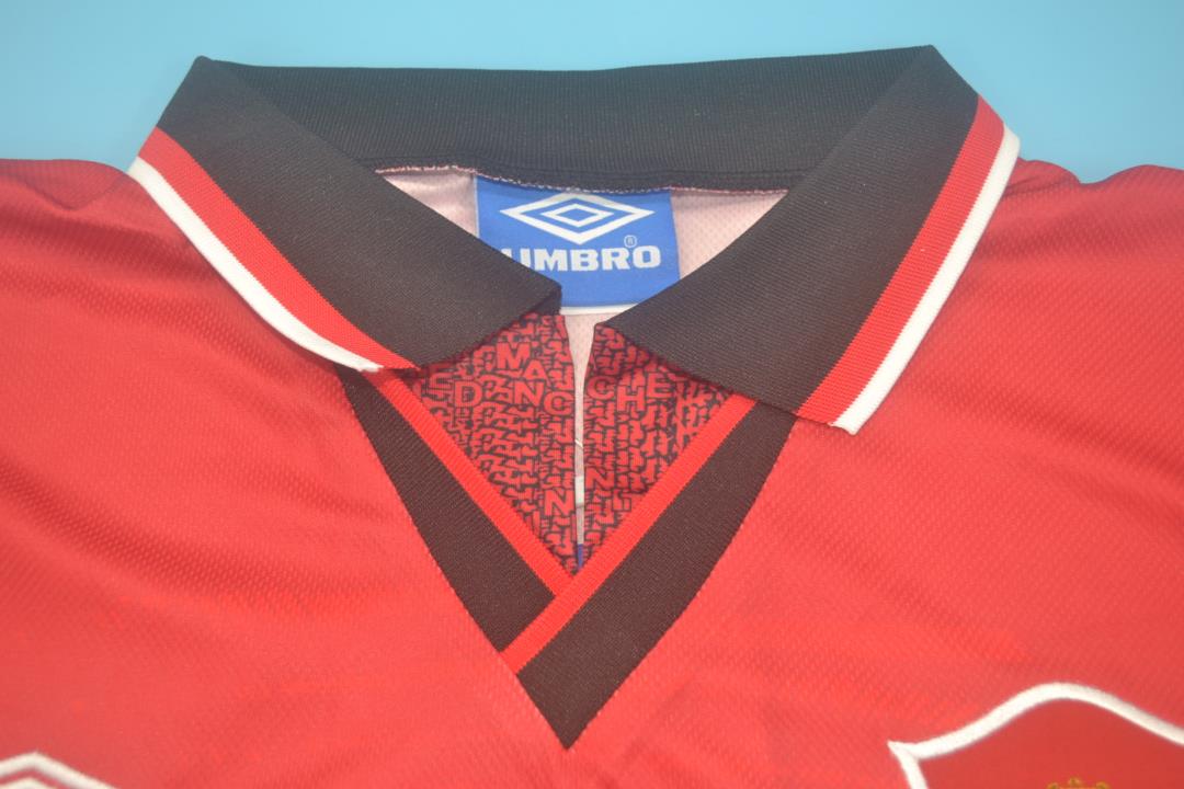 Manchester United 1994/96 Long Sleeves Home Shirt