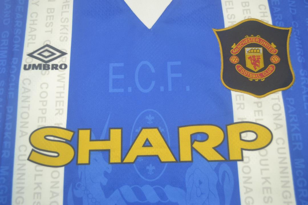 Camiseta de la tercera equipación del Manchester United 1994/96