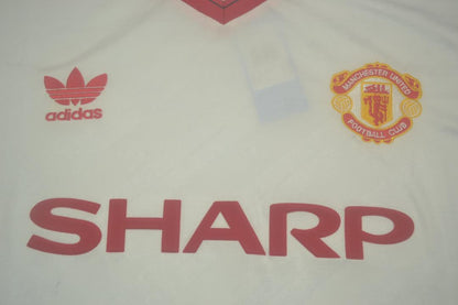 Camiseta Manchester United Visitante 1986/88