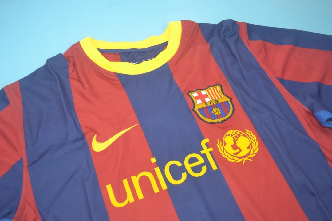 Barcelona 2010/11 Long Sleeves Home Shirt