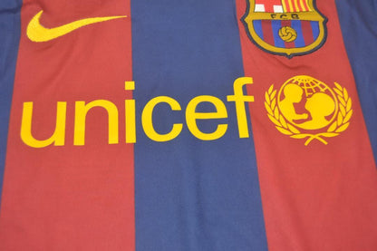 Barcelona 2010/11 Long Sleeves Home Shirt