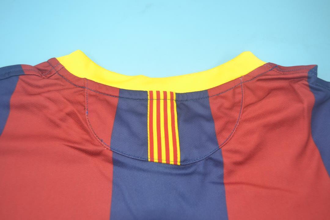 Barcelona 2010/11 Long Sleeves Home Shirt