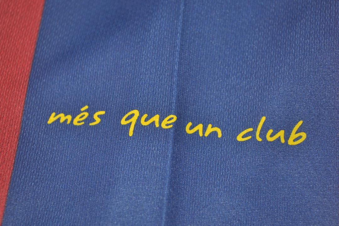 Barcelona 2010/11 Long Sleeves Home Shirt