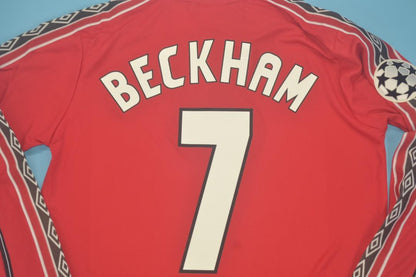 Maillot domicile manches longues Manchester United 1998/00