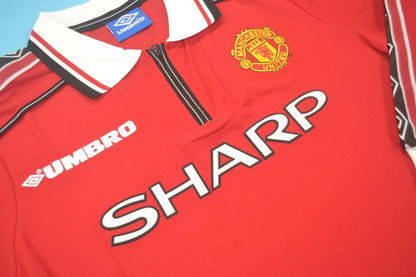 Maillot domicile manches longues Manchester United 1998/00