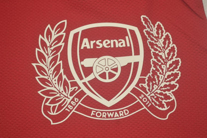 Camiseta local del 125º aniversario del Arsenal 2011/12