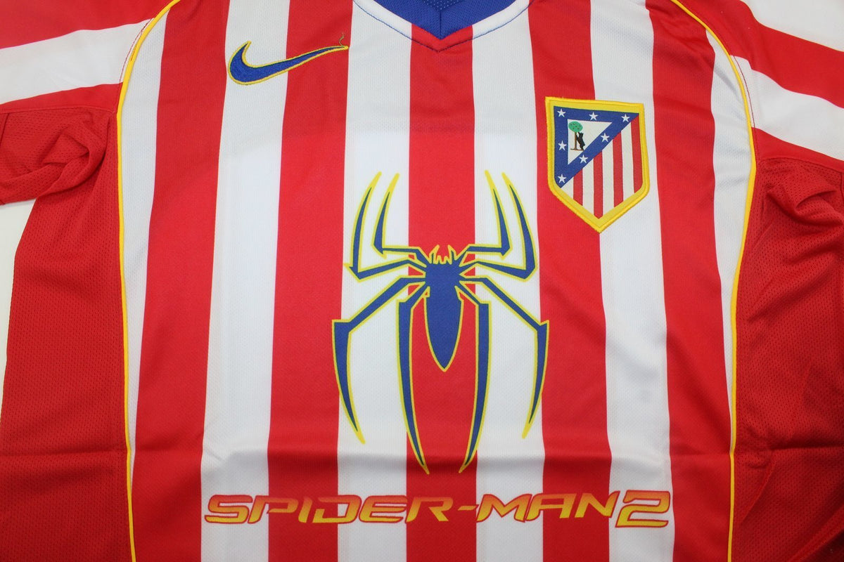 Camiseta de local del Atlético de Madrid 2004/05