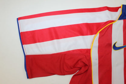 Camiseta de local del Atlético de Madrid 2004/05