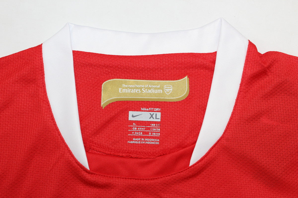 Camiseta Local Manga Larga Arsenal 2006/08