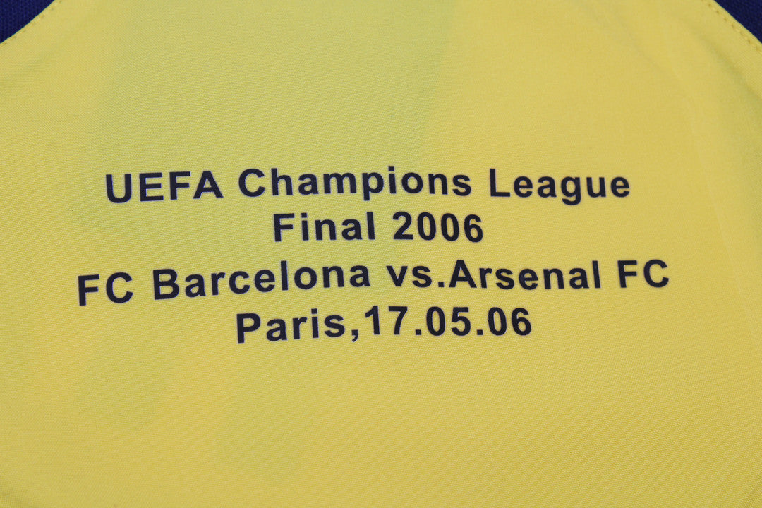 Maillot Extérieur Arsenal Finale UCL 2005/06