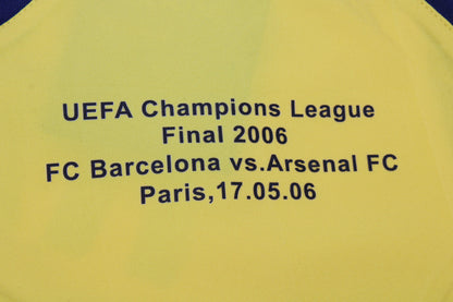 Maillot Extérieur Arsenal Finale UCL 2005/06