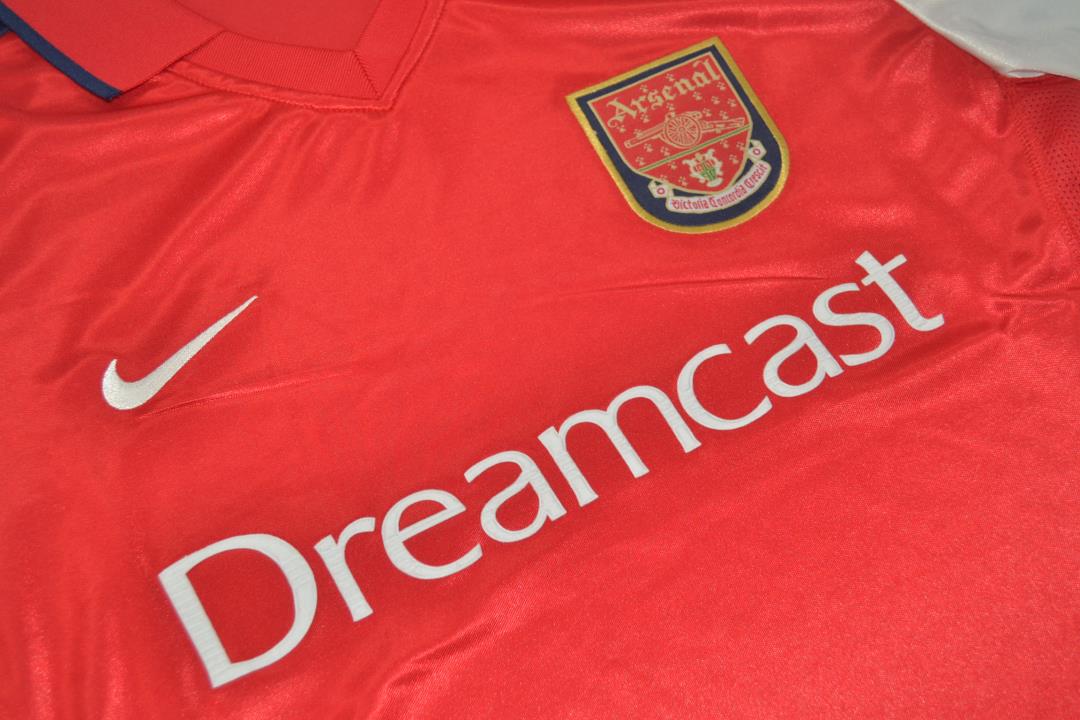Arsenal 2000/02 Long Sleeves Home Shirt
