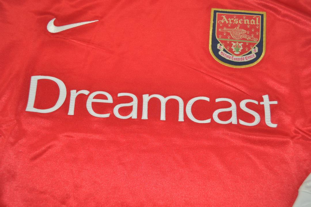 Arsenal 2000/02 Long Sleeves Home Shirt