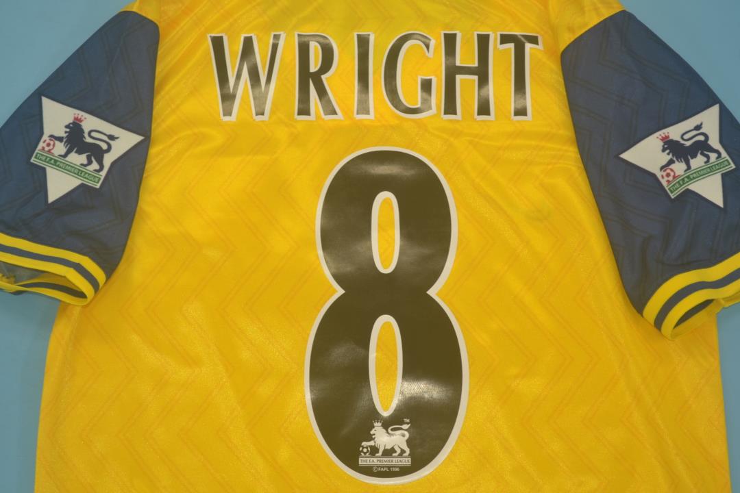 Camiseta de la segunda equipación del Arsenal 1996/97 de manga larga